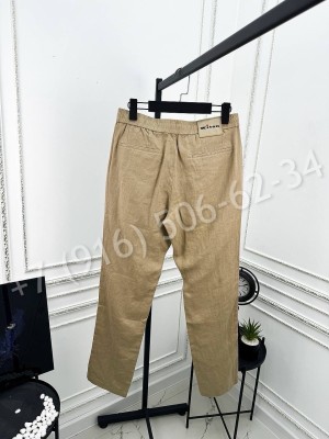 Брюки KITON из льна 31116