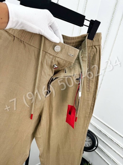 Брюки KITON из льна 31116