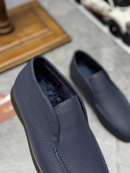 Лоферы Loro Piana с мехом 16053