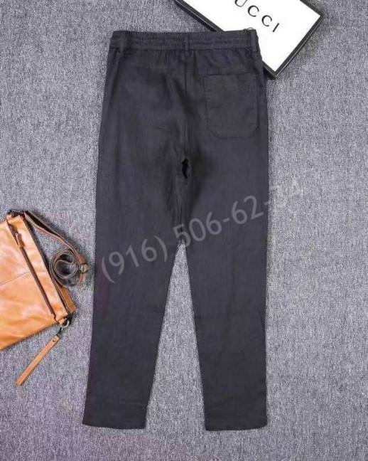 Льняные брюки Hermes 13559