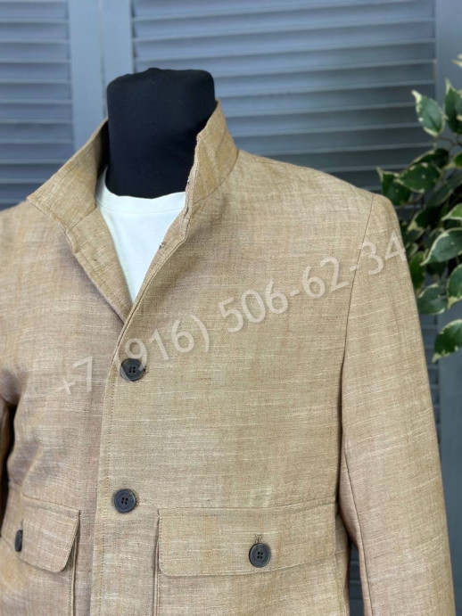 Льняная куртка-ветровка Loro Piana 17128