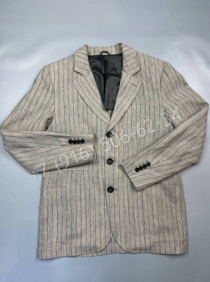 Классический костюм из льна Brunello Cucinelli 17537