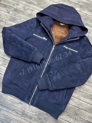 Замшевая куртка Brunello Cucinelli 9801