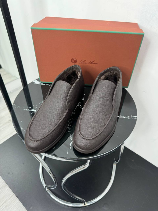 Лоферы Loro Piana на меху 21616