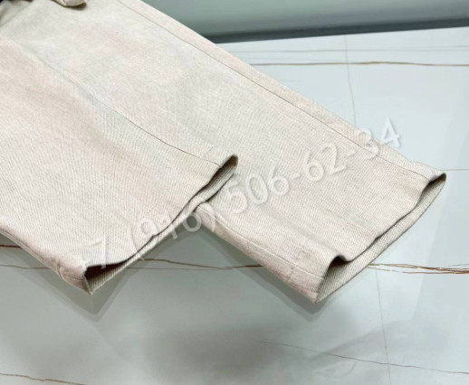 Брюки из льна Loro Piana 31424