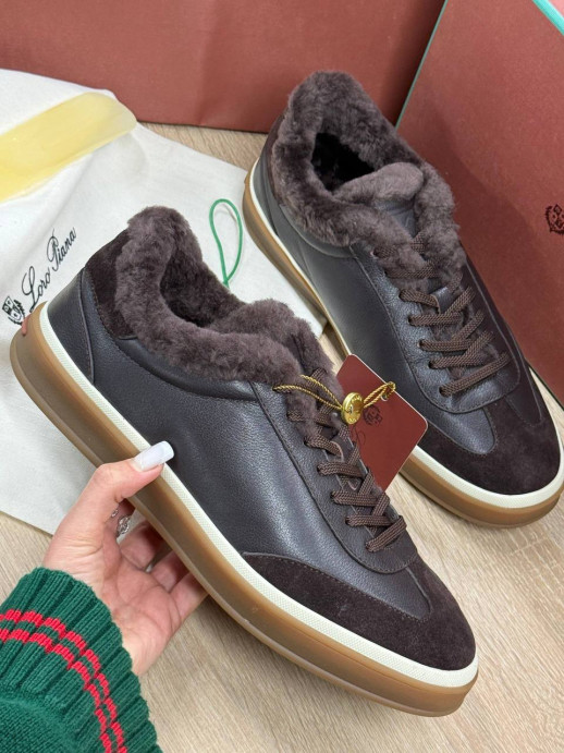 Кеды на меху Loro Piana 5762 2