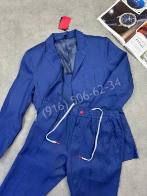 Прогулочный костюм KITON из льна 32127