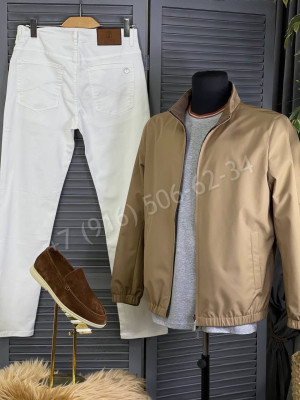 Двухсторонняя ветровка Loro Piana 13351
