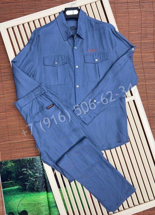 Костюм Hermes из льна 17538