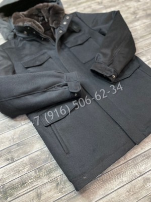 Кашемировое пальто Loro Piana с мехом внутри 7447