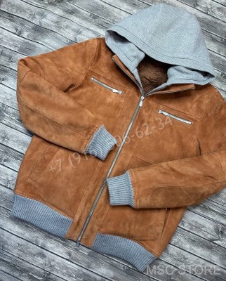 Замшевая куртка Brunello Cucinelli 9802