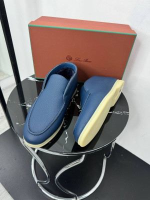 Лоферы Loro Piana на меху 21616 1