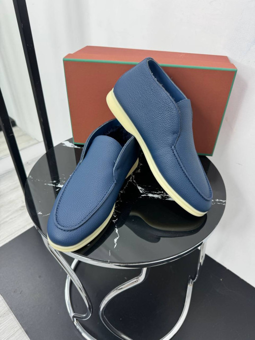 Лоферы Loro Piana на меху 21616 1