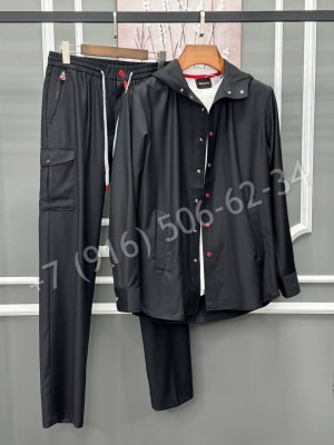 Прогулочный костюм из льна KITON 31425