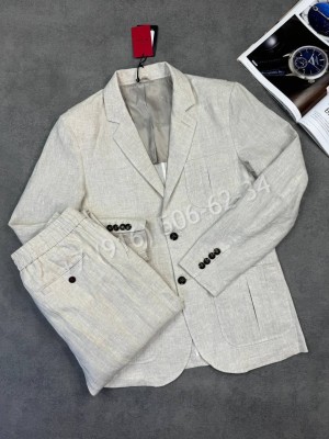 Прогулочный костюм KITON из льна 32128