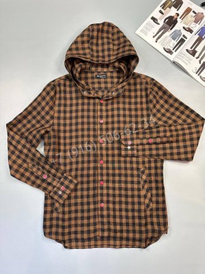 Рубашка KITON из льна 32329