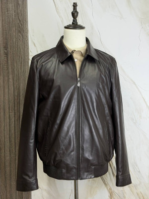 Кожаная куртка Brunello Cucinelli 28522 1