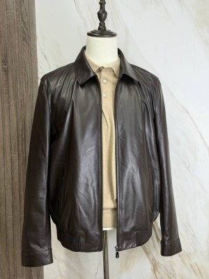 Кожаная куртка Brunello Cucinelli 28522 1