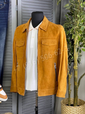 Замшевая куртка Bottega Veneta 13352