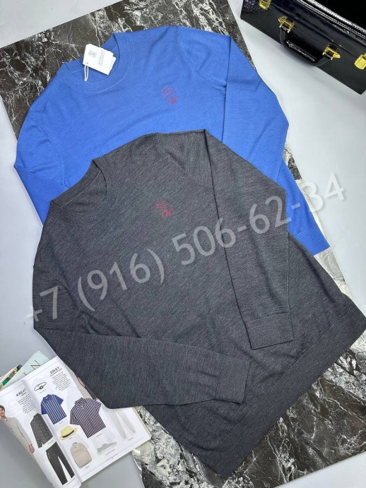 Свитер Brunello Cucinelli из 100% шерсти 24712