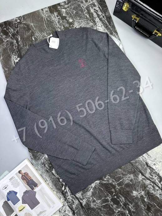 Свитер Brunello Cucinelli из 100% шерсти 24712