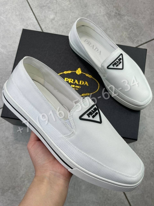 Слипоны Prada 16528