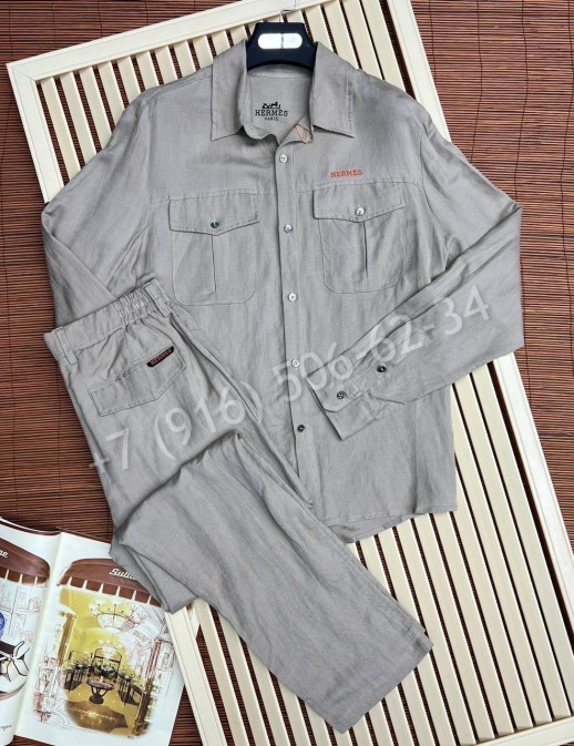 Костюм Hermes из льна 17539