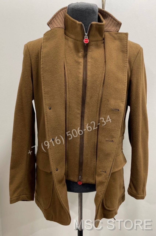 Кашемировое пальто KITON 9192