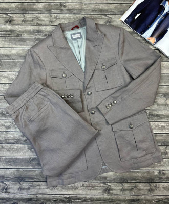 Прогулочный костюм Brunello Cucinelli из льна 29817