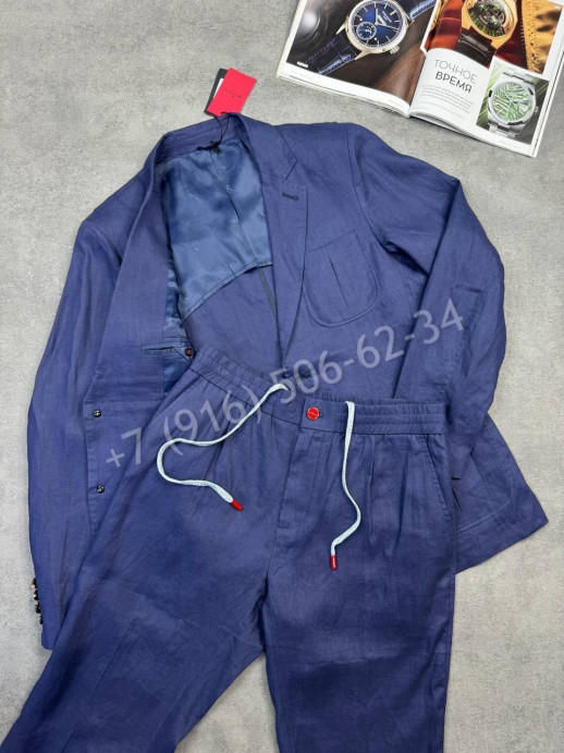 Прогулочный костюм KITON из льна 32129