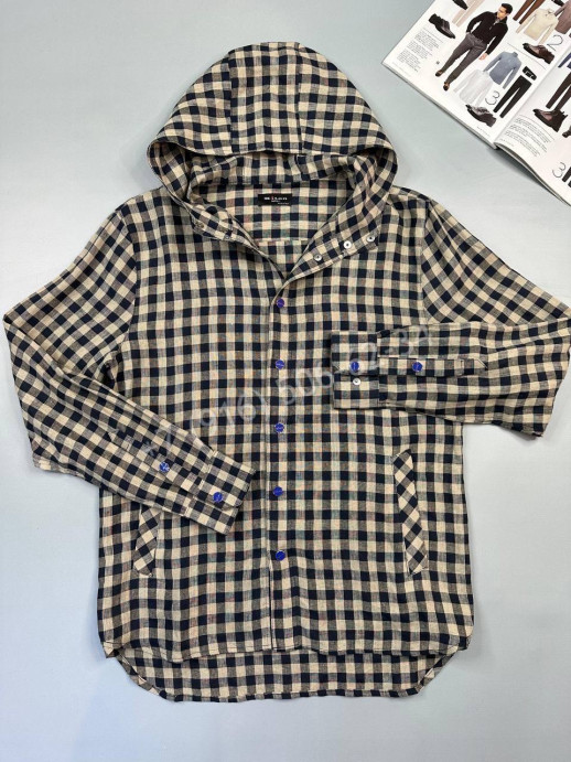 Рубашка KITON из льна 32330