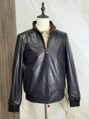 Кожаная куртка Kiton 5461