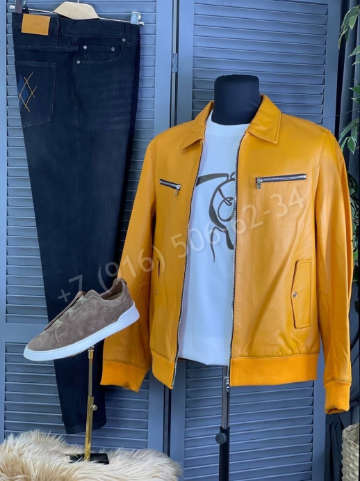 Кожаная куртка Hermes 13353