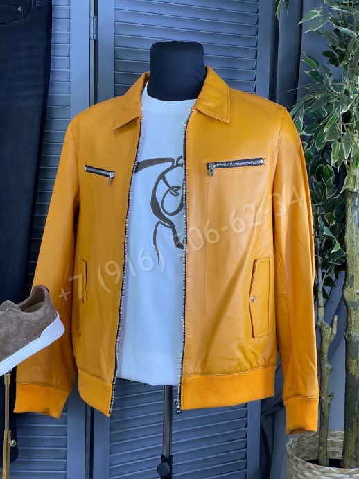 Кожаная куртка Hermes 13353