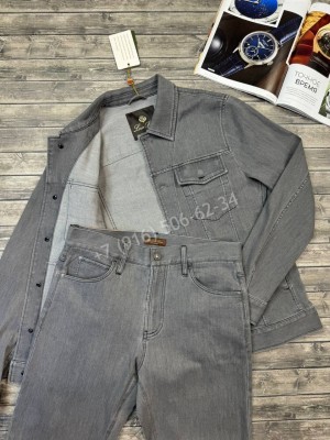 Прогулочный костюм из денима Loro Piana 34921