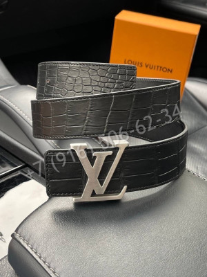 Ремень Louis Vuitton из кожи крокодила 17185