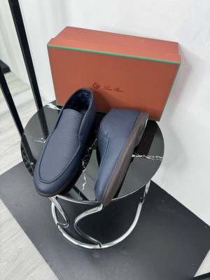 Лоферы Loro Piana на меху 21616 3