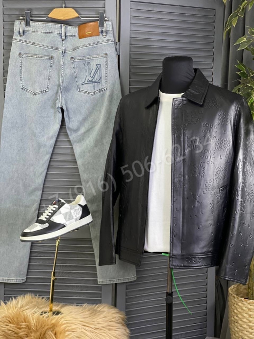 Кожаная куртка Louis Vuitton 13354