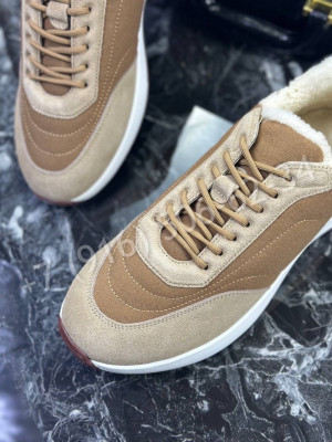 Кроссовки Loro Piana на меху 23768