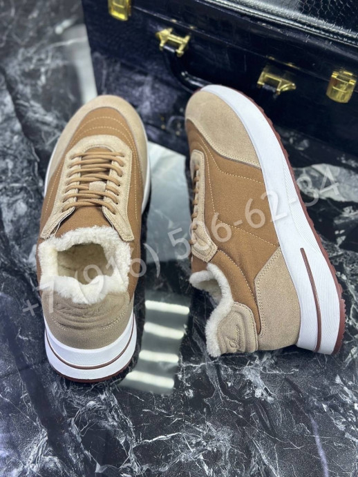 Кроссовки Loro Piana на меху 23768