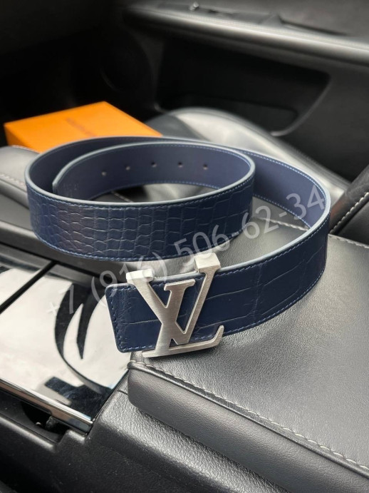 Ремень Louis Vuitton из кожи крокодила 17186