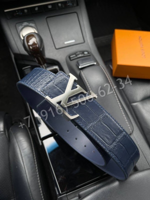 Ремень Louis Vuitton из кожи крокодила 17186