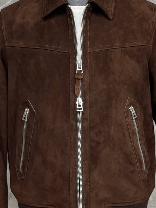 Замшевая куртка Tom Ford 5415 2