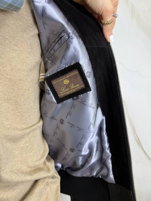 Кожаная куртка Loro Piana 24106