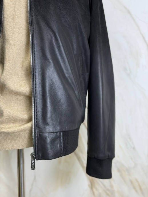 Кожаная куртка Loro Piana 24106