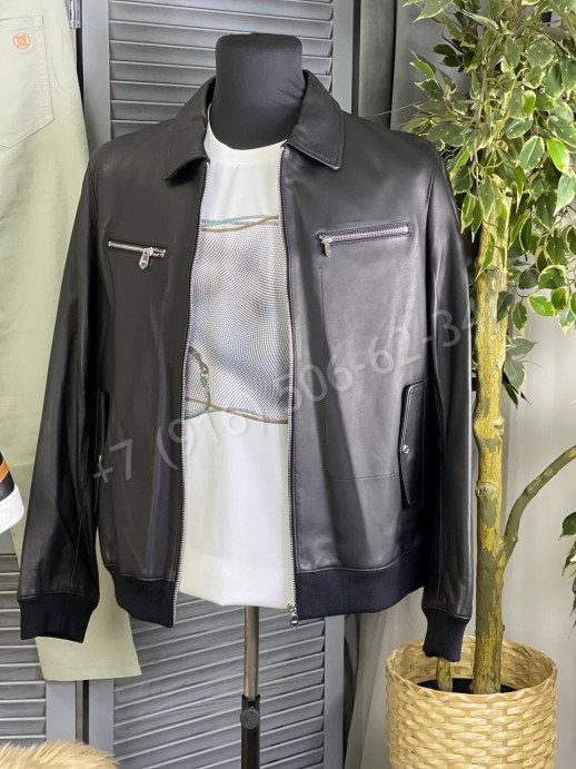 Кожаная куртка Hermes 13355