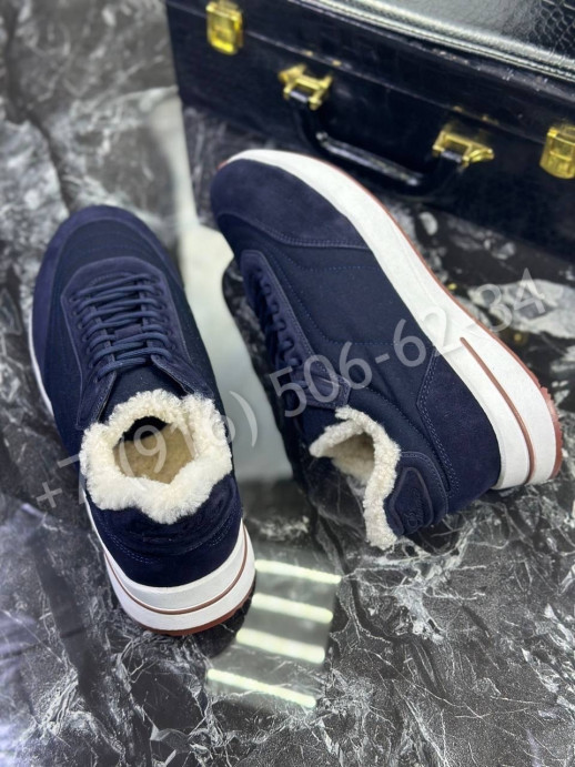 Кроссовки Loro Piana на меху 23769