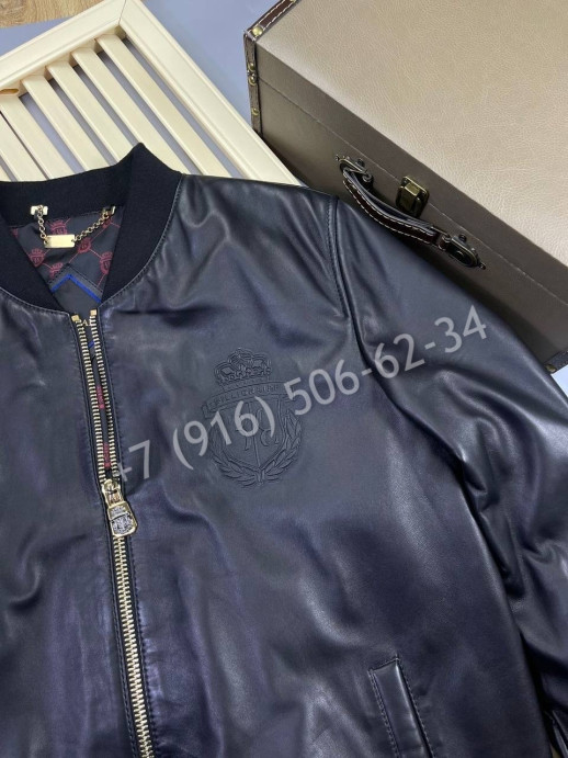 Кожаная куртка Billionaire 6581