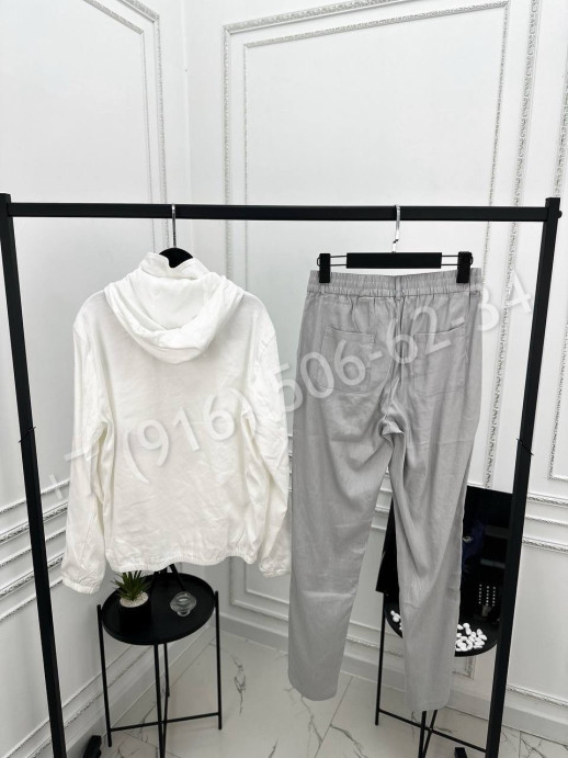 Прогулочный костюм Brunello Cucinelli из льна 28223