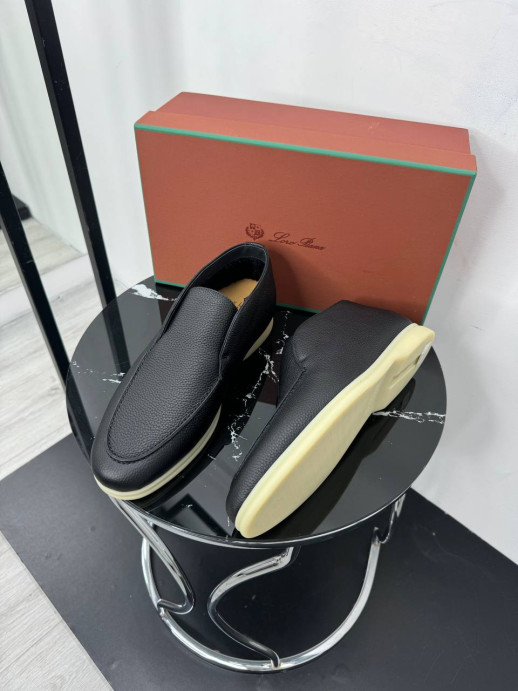 Лоферы Loro Piana на меху 21616 5